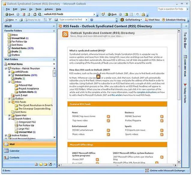 Alt view image 3 of 6 - Microsoft Office Outlook 2007