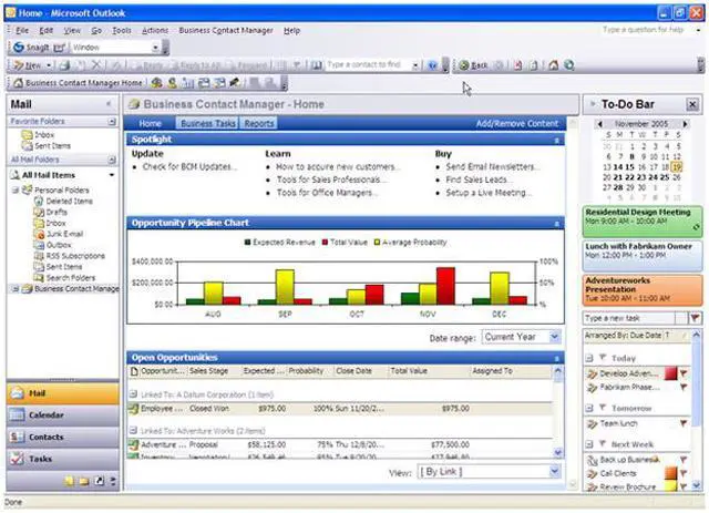 Alt view image 5 of 6 - Microsoft Office Outlook 2007