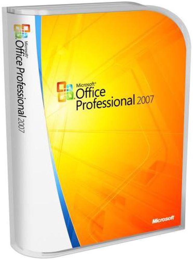 Microsoft Office Professional 2007 - Newegg.com