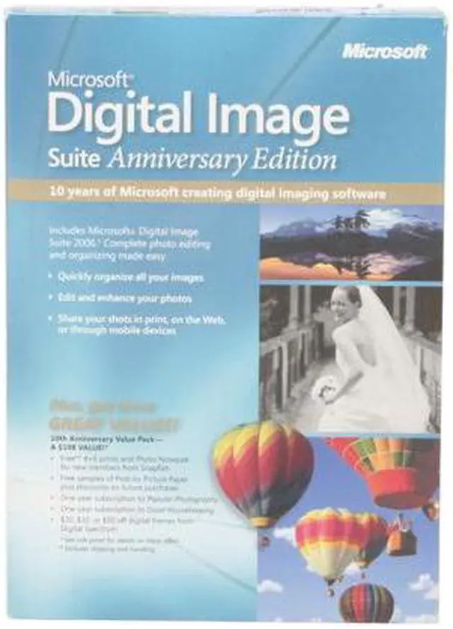 Main image of Microsoft Digital Image Suite 2006 Anniversary Edition - complete package