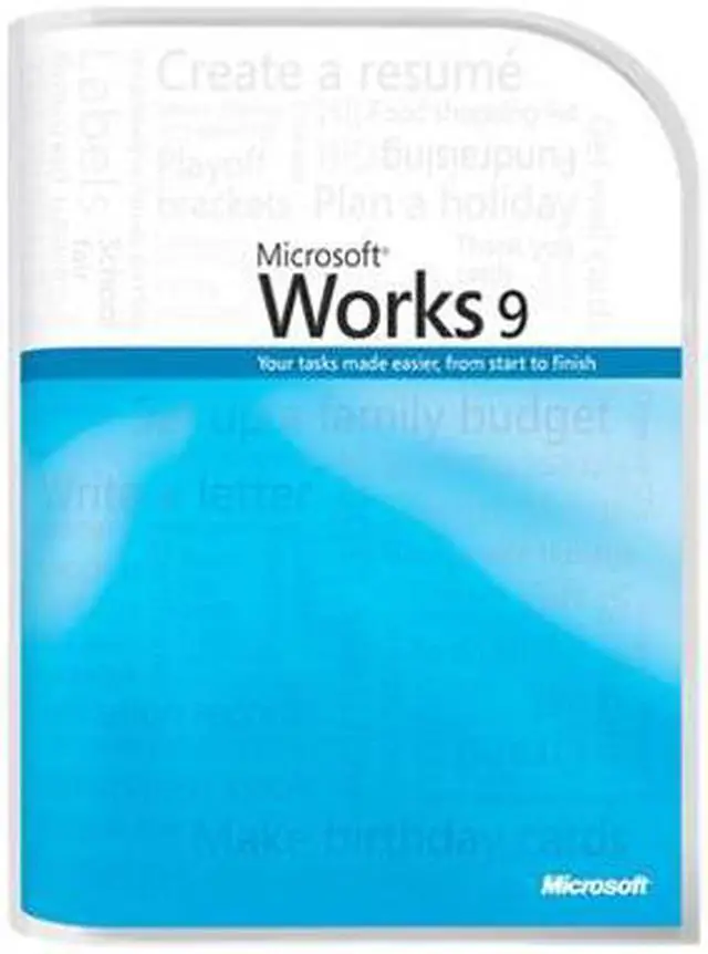 Main image of Microsoft Works 9.0