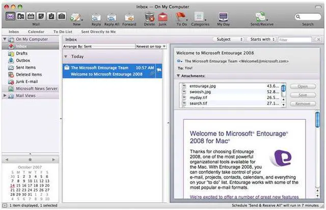 Alt view image 6 of 6 - Microsoft Office Mac 2008 Home and Student