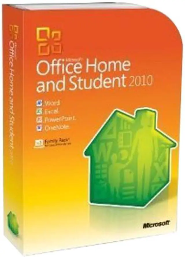 Main image of Microsoft Office 2010 Home & Student 3-User