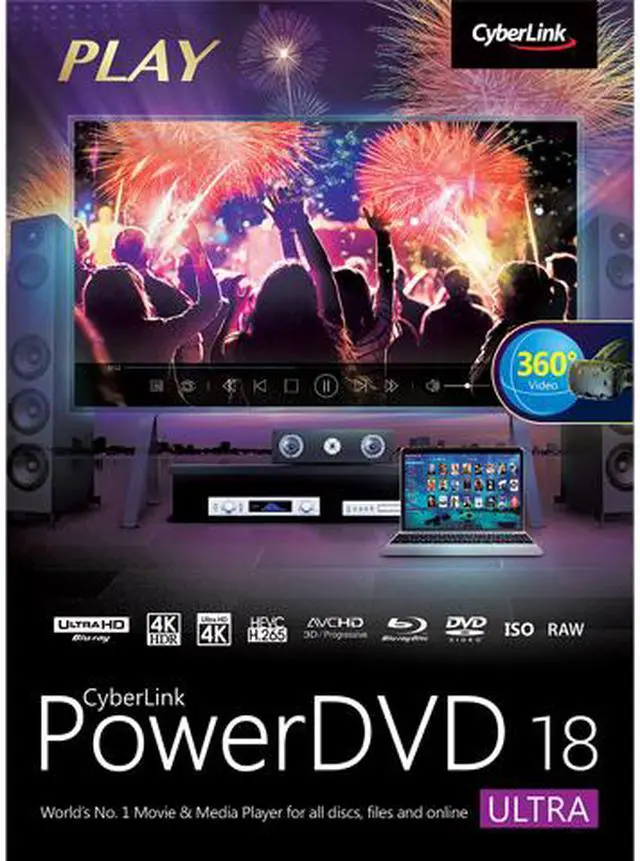 Main image of CyberLink PowerDVD 18 Ultra