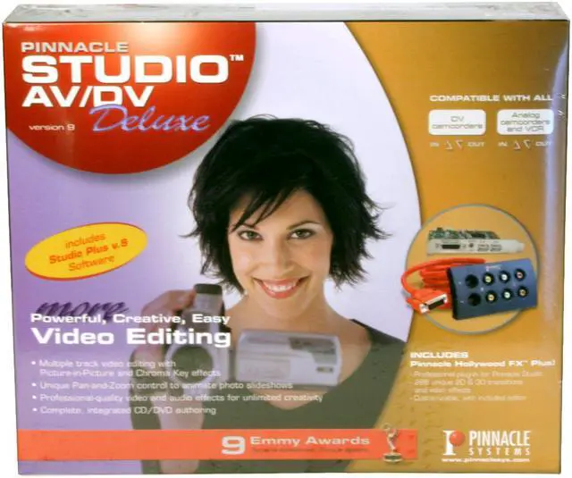 Main image of Pinnacle Studio AV/DV Deluxe 9 (w/Studio Plus)