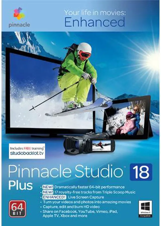 Main image of Pinnacle Studio 18 Plus