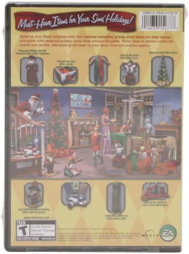 Alt view image 2 of 7 - The Sims 2: Happy Holiday Stuff PC Game