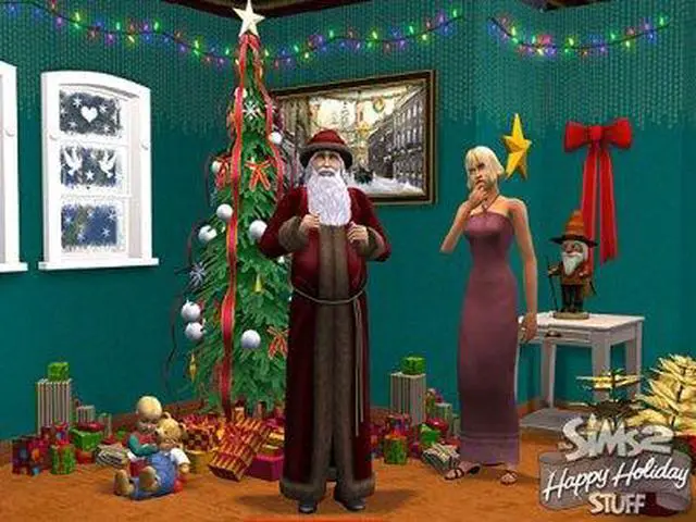 Alt view image 6 of 7 - The Sims 2: Happy Holiday Stuff PC Game