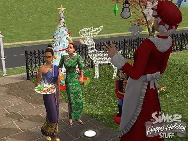 Alt view image 7 of 7 - The Sims 2: Happy Holiday Stuff PC Game