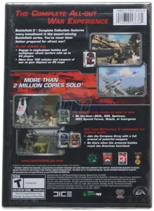 Alt view image 2 of 2 - Battlefield 2: Complete Collection PC Game