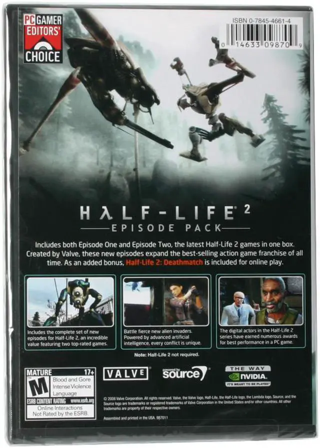 Alt view image 2 of 2 - Half Life 2: Episode 1 & 2 PC Game