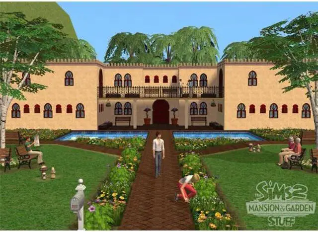 Alt view image 13 of 20 - Sims 2: Mansion & Garden Stuff PC Game