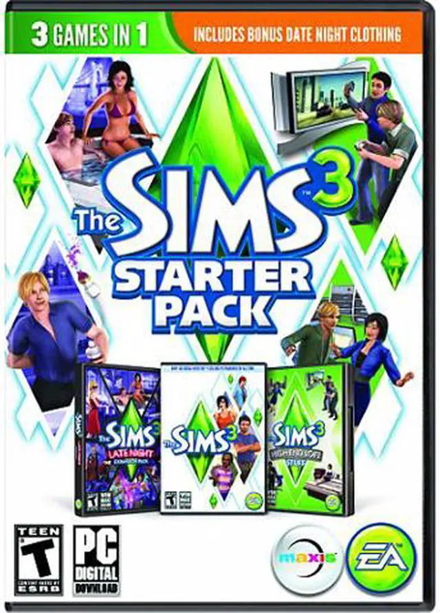 Main image of The Sims 3 Starter Pack PC Game