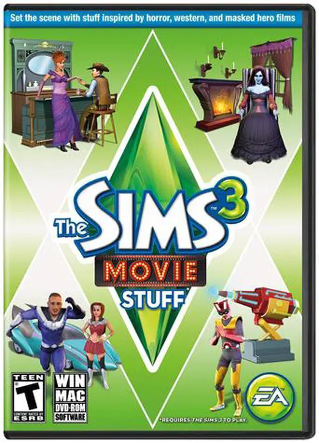 Main image of The Sims 3 Movie Stuff PC Game