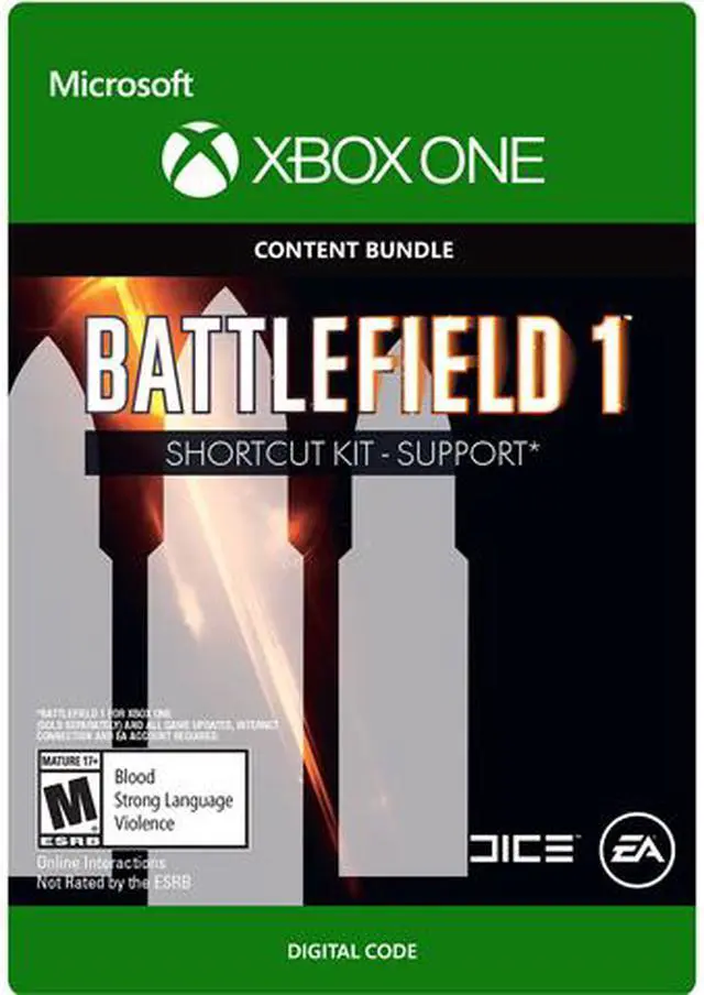 Main image of Battlefield 1: Shortcut Kit: Support Bundle Xbox One [Digital Code]