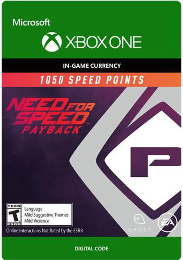 Main image of Need for Speed: Payback 1050 Speed Points Xbox One [Digital Code]