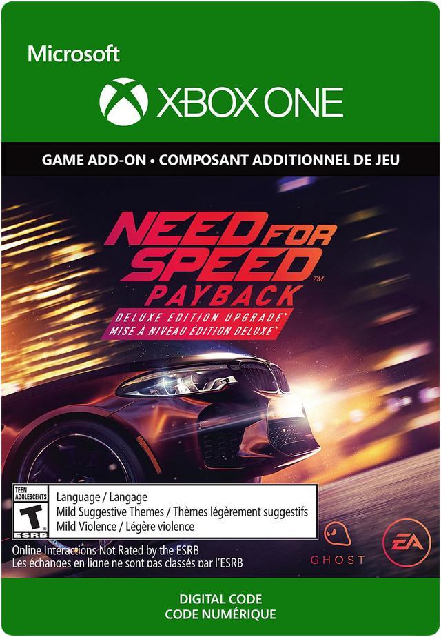 Need for Speed: Payback Deluxe Edition Upgrade Xbox One [Digital