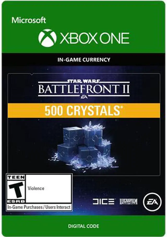 STAR WARS BATTLEFRONT II 500 CRYSTALS Xbox One [Digital Code]
