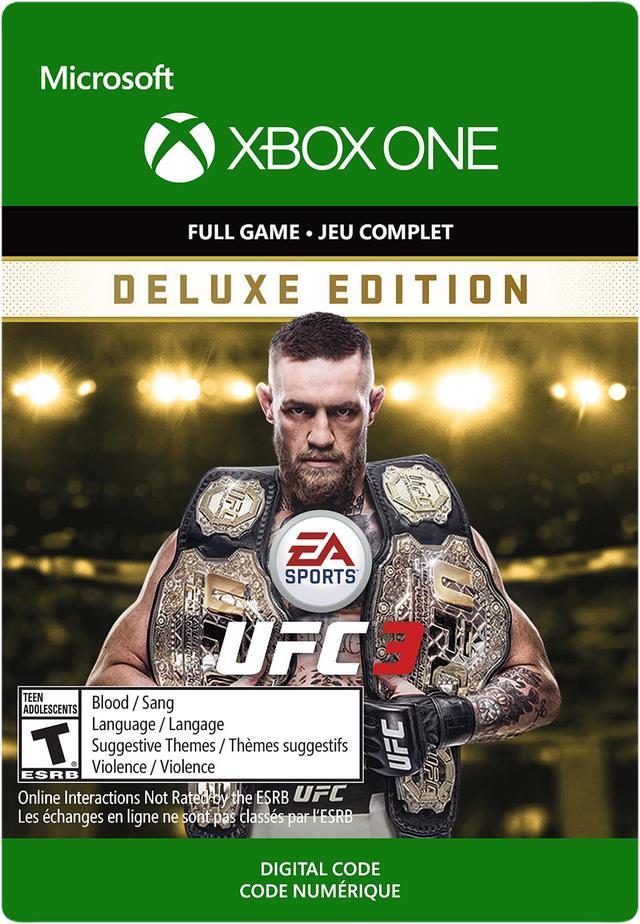 Ajuste A rayas entrega a domicilio UFC 3: Deluxe Edition Xbox One [Digital Code] Downloadable Games -  Newegg.com