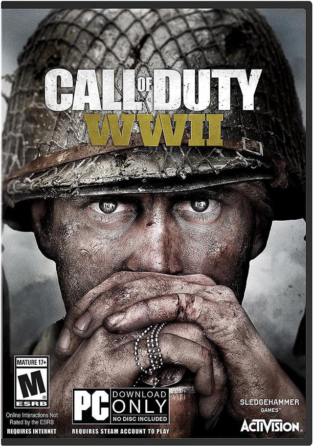 DC GAMES: COD: WORLD WAR II (PC GAME) - PC Download (No Online  Multiplayer/No REDEEM* Code) -, NO DVD NO CD