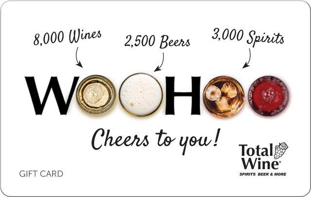Main image of Total Wine & More $25 Gift Card (Email Delivery)