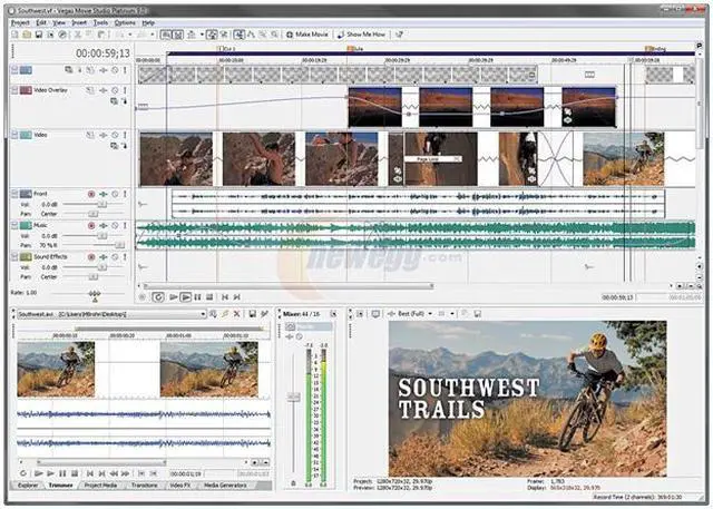 Alt view image 2 of 2 - SONY Vegas Movie Studio Platinum 9