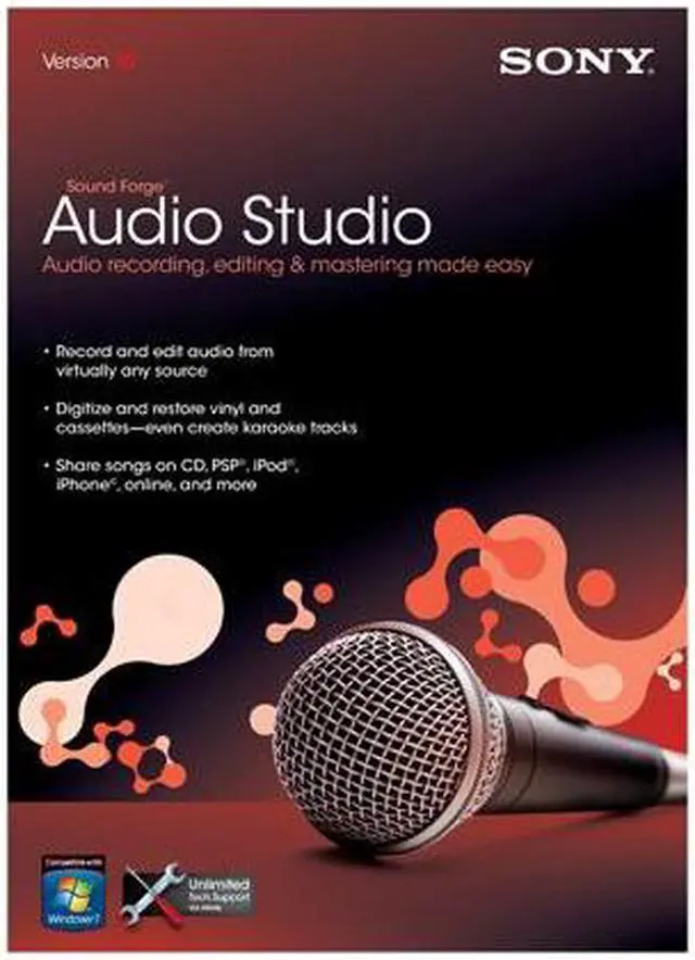 Main image of SONY Sound Forge Audio Studio 10