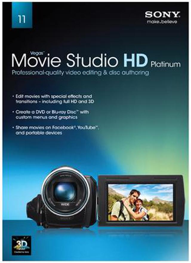 Main image of SONY Vegas Movie Studio HD Platinum 11