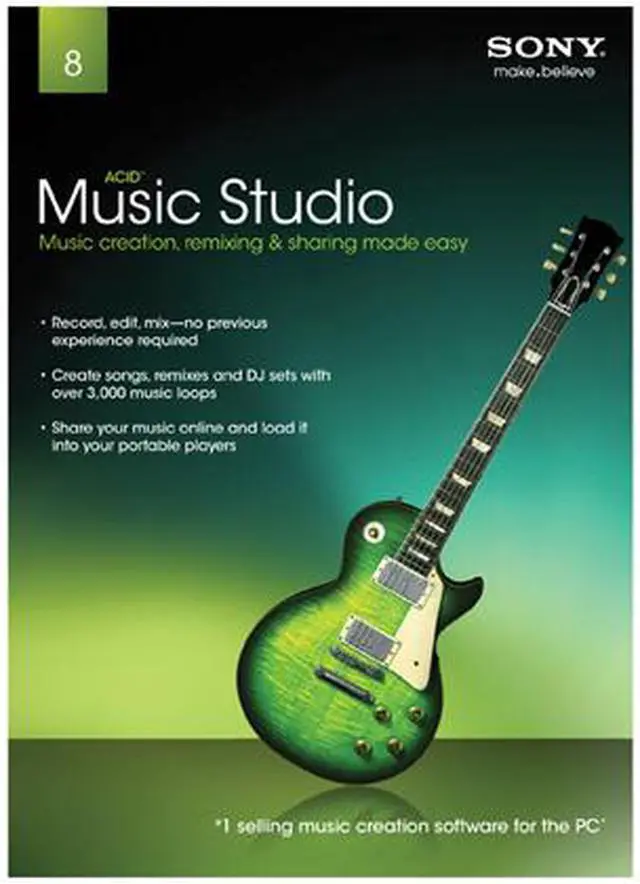Main image of SONY Acid Music Studio 8.0 - System Builder - OEM