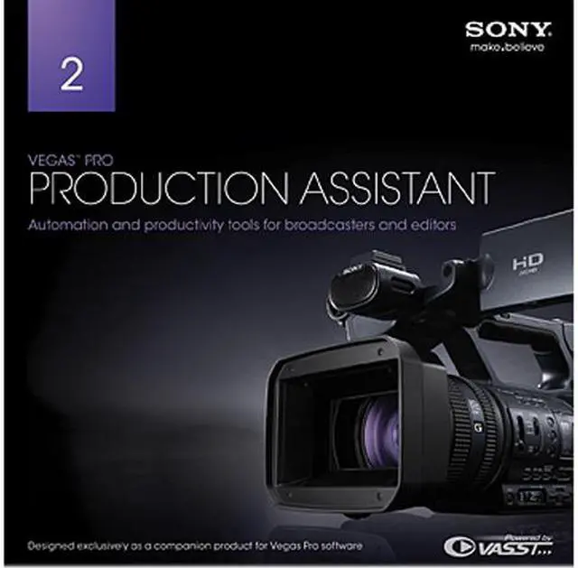 Main image of SONY Vegas Pro Production Assistant 2 - Digital Code