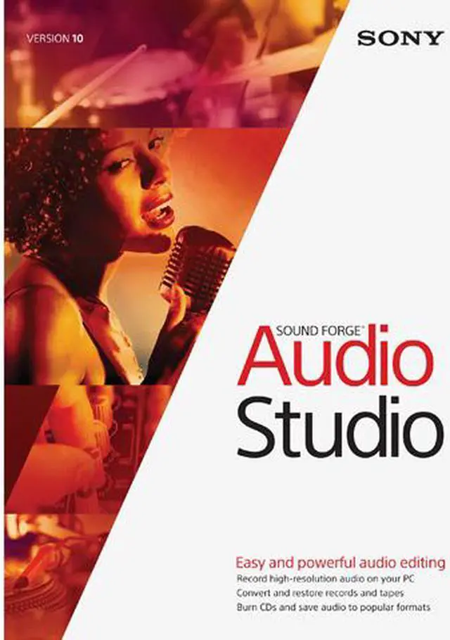 Main image of SONY Sound Forge Audio Studio 10 - Download