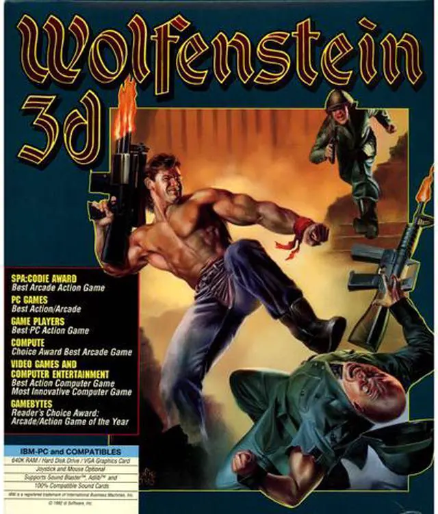Main image of Wolfenstein 3D [Online Game Code]