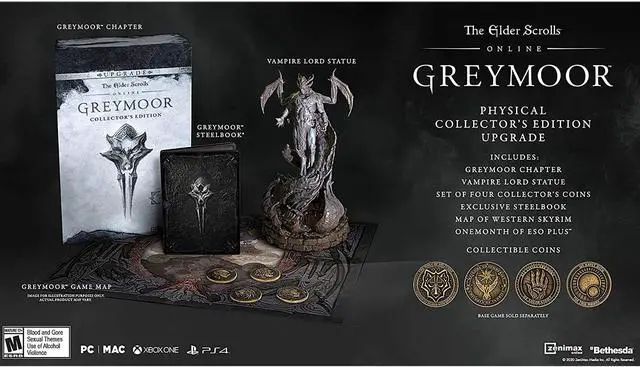 Alt view image 3 of 7 - The Elder Scrolls Online: Greymoor Physical Collector's Edition Upgrade - PC