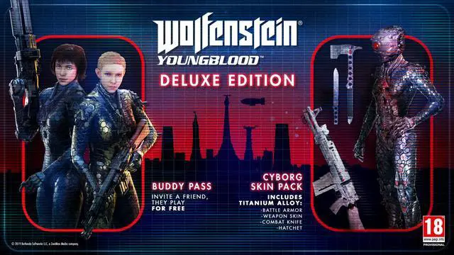 Alt view image 11 of 11 - Wolfenstein®: Youngblood™  Deluxe Edition - PC [Online Game Code]