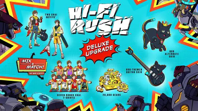 Alt view image 2 of 2 - Hi-Fi RUSH Deluxe Edition Upgrade Pack - PC [Steam Online Game Code]