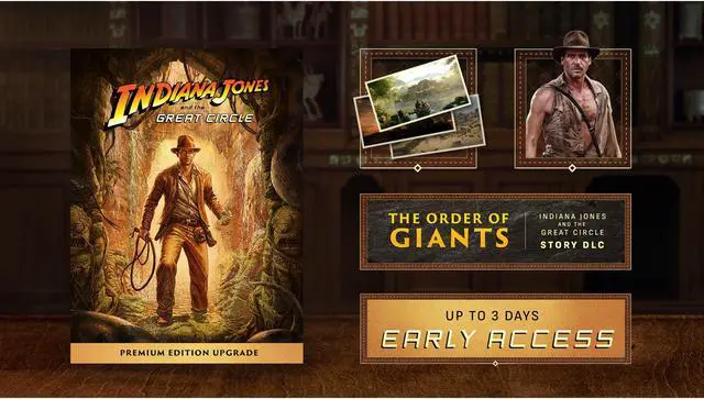 Alt view image 2 of 8 - Indiana Jones and the Great Circle: Premium Upgrade – Xbox Series X/S and Windows [Digital Code]
