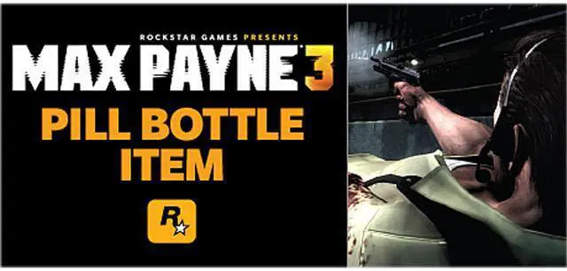 Main image of Max Payne 3: Pill Bottle Item [Online Game Code]