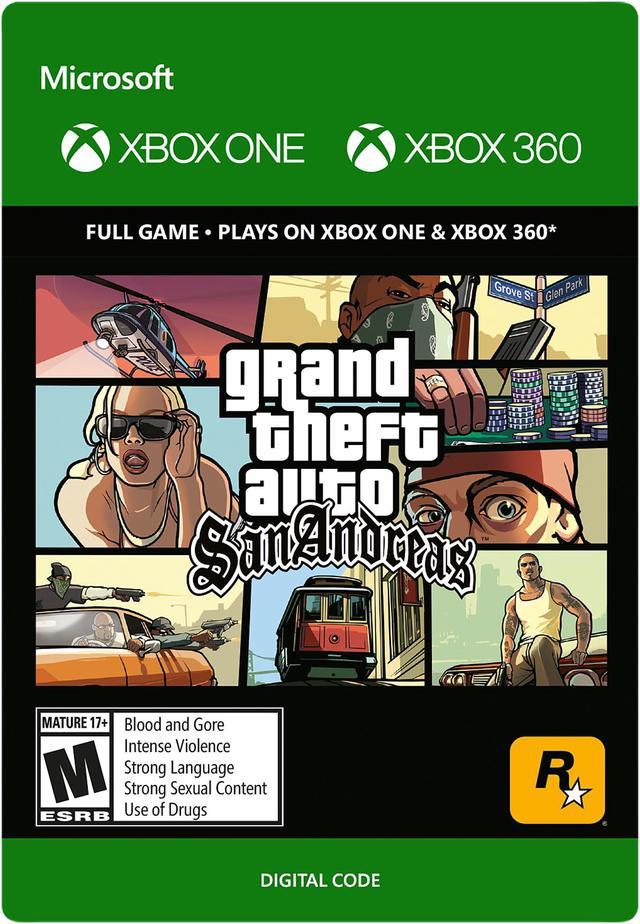 Gta San Andreas Cheat codes on Xbox 360 