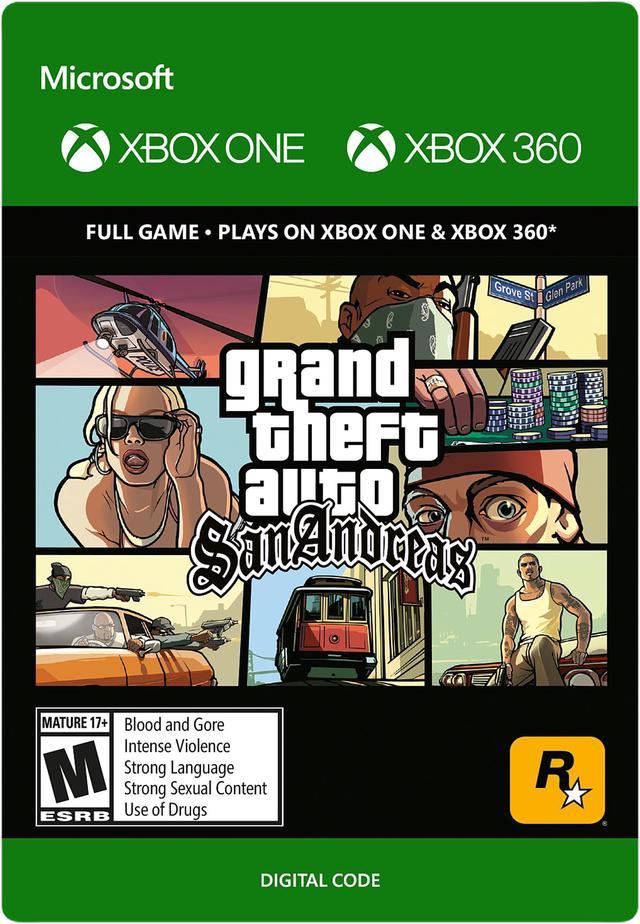 Grand Theft Auto GTA San Andreas Midia Digital [XBOX 360] - WR