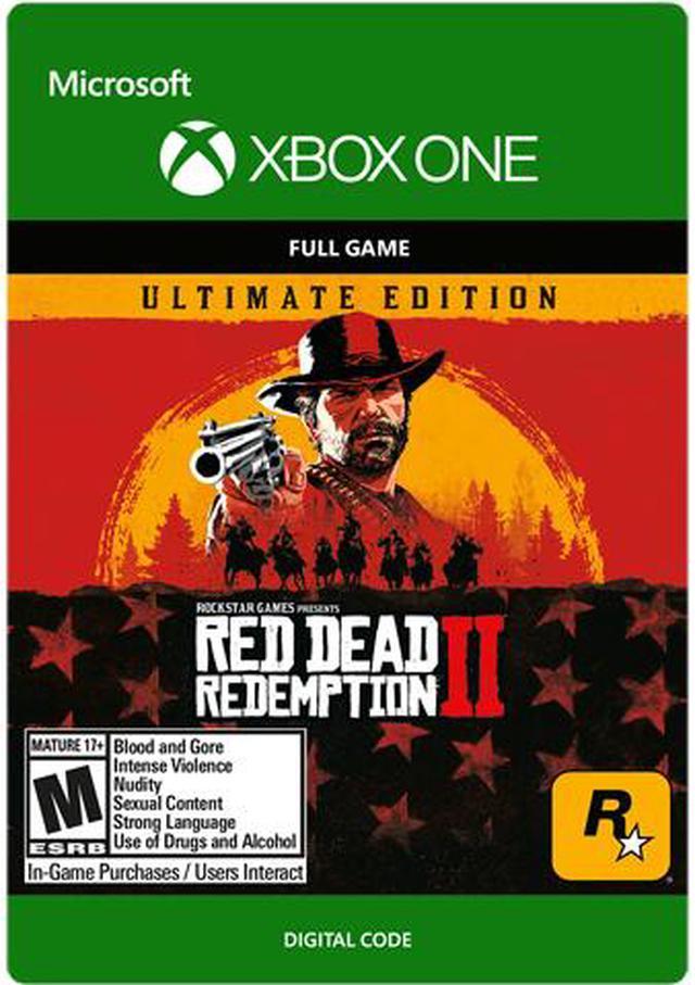 Aktiver Picket Metafor Red Dead Redemption 2 Ultimate Edition Xbox One [Digital Code] Downloadable  Games - Newegg.com
