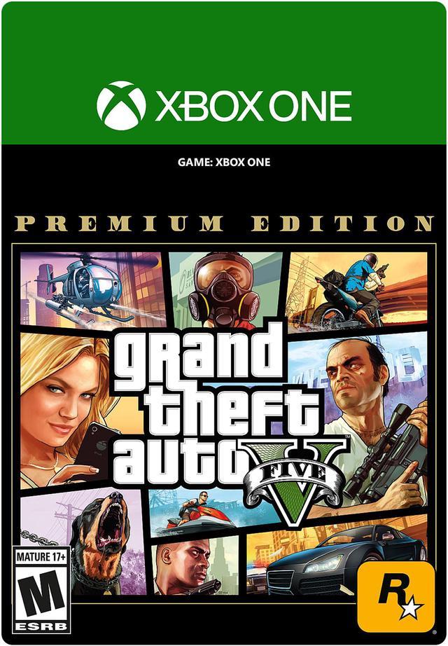 Escribir cuenta brazo Grand Theft Auto V: Premium Online Edition Xbox One [Digital Code]  Downloadable Games - Newegg.com