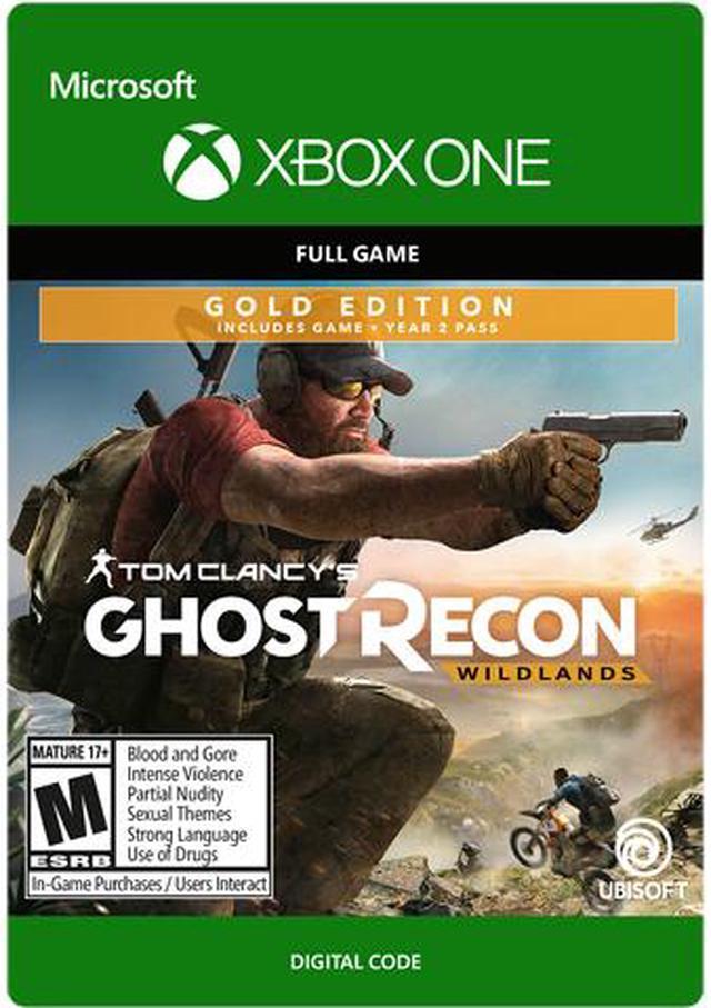  Microsoft Xbox One S 500GB Console - Tom Clancy's Ghost Recon  Wildlands Gold Edition bundle : Video Games