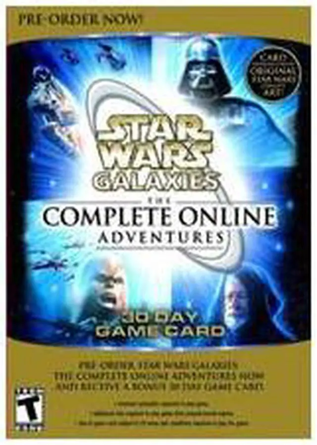 Star Wars Galaxies: The Complete Online Adventures PC Game