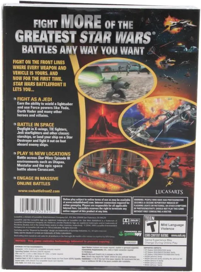 Alt view image 2 of 8 - Star Wars Battlefront 2 PC Game