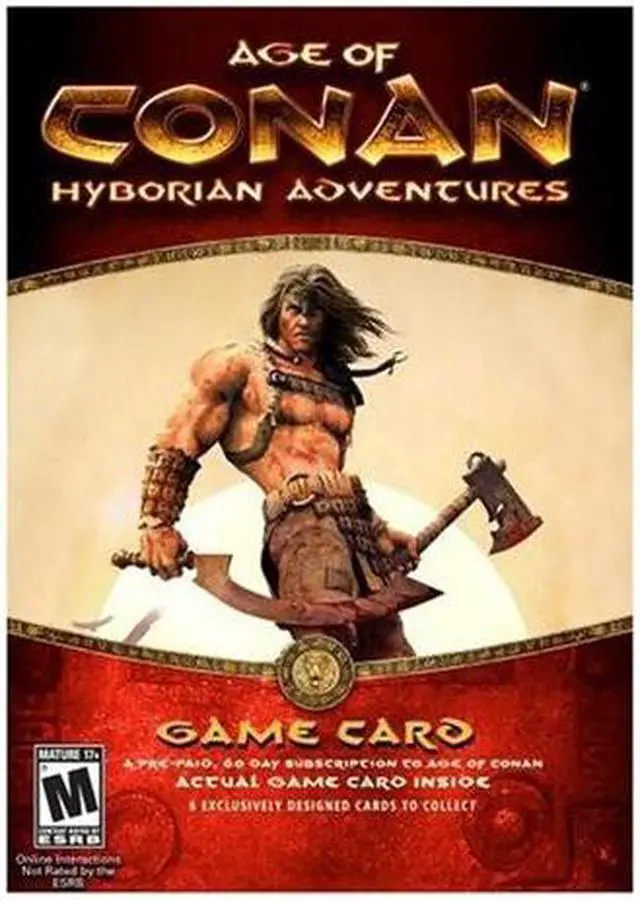 Main image of Age of Conan 60 Day Time Card PC Game