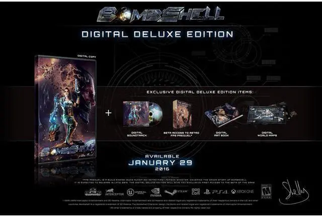 Alt view image 5 of 5 - Bombshell Digital Deluxe Edition[Online Game Code]