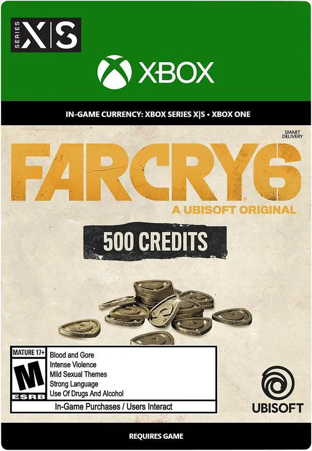 Main image of Far Cry 6 Virtual Currency Base Pack (500 Credits) Xbox Series X | S / Xbox One [Digital Code]