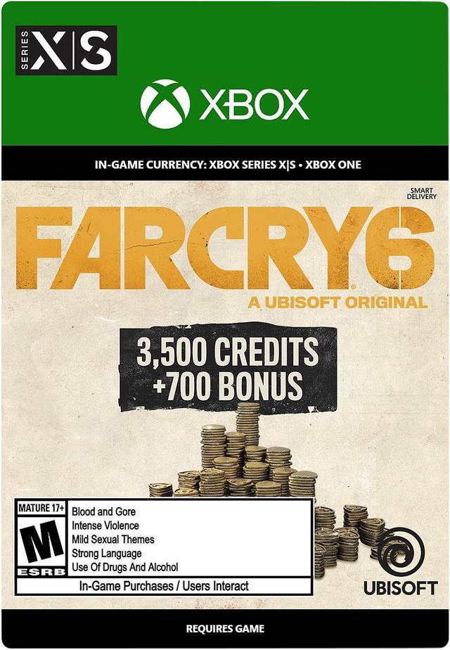 Far Cry 6 Virtual Currency Large Pack (4,200 Credits) Xbox Series X | S / Xbox  One [Digital Code]
