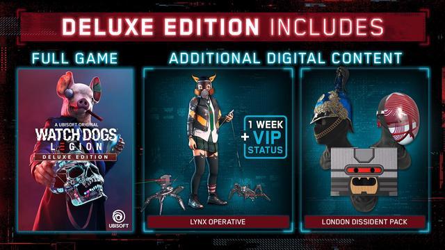 WATCH DOGS®: LEGION DELUXE EDITION, PC Ubisoft Connect Game