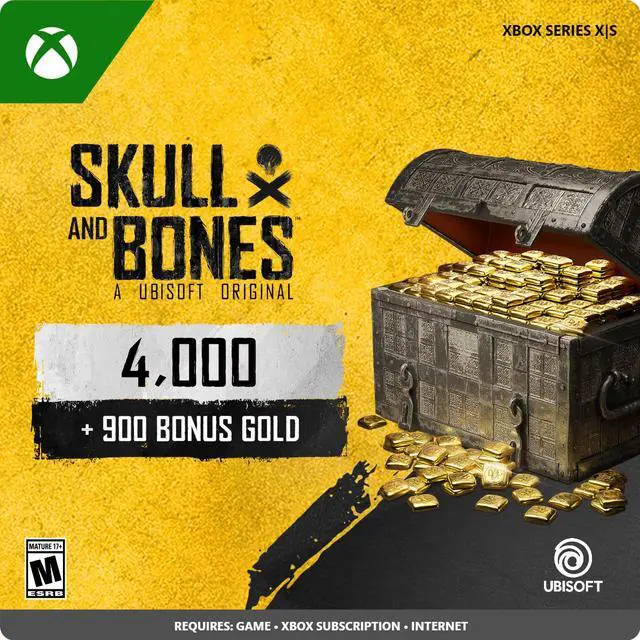 Main image of Skull and Bones 4900 Gold Xbox Series X|S [Digital Code]